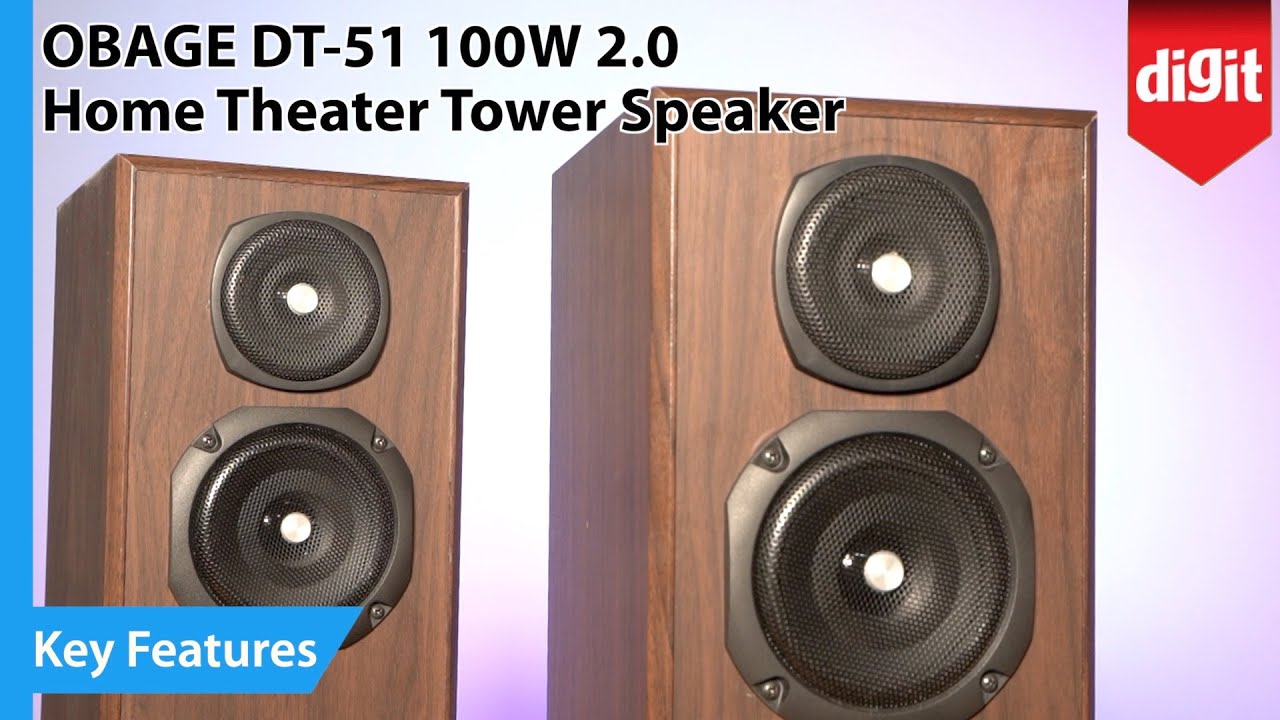 Obage DT-51 Speakers Key Features