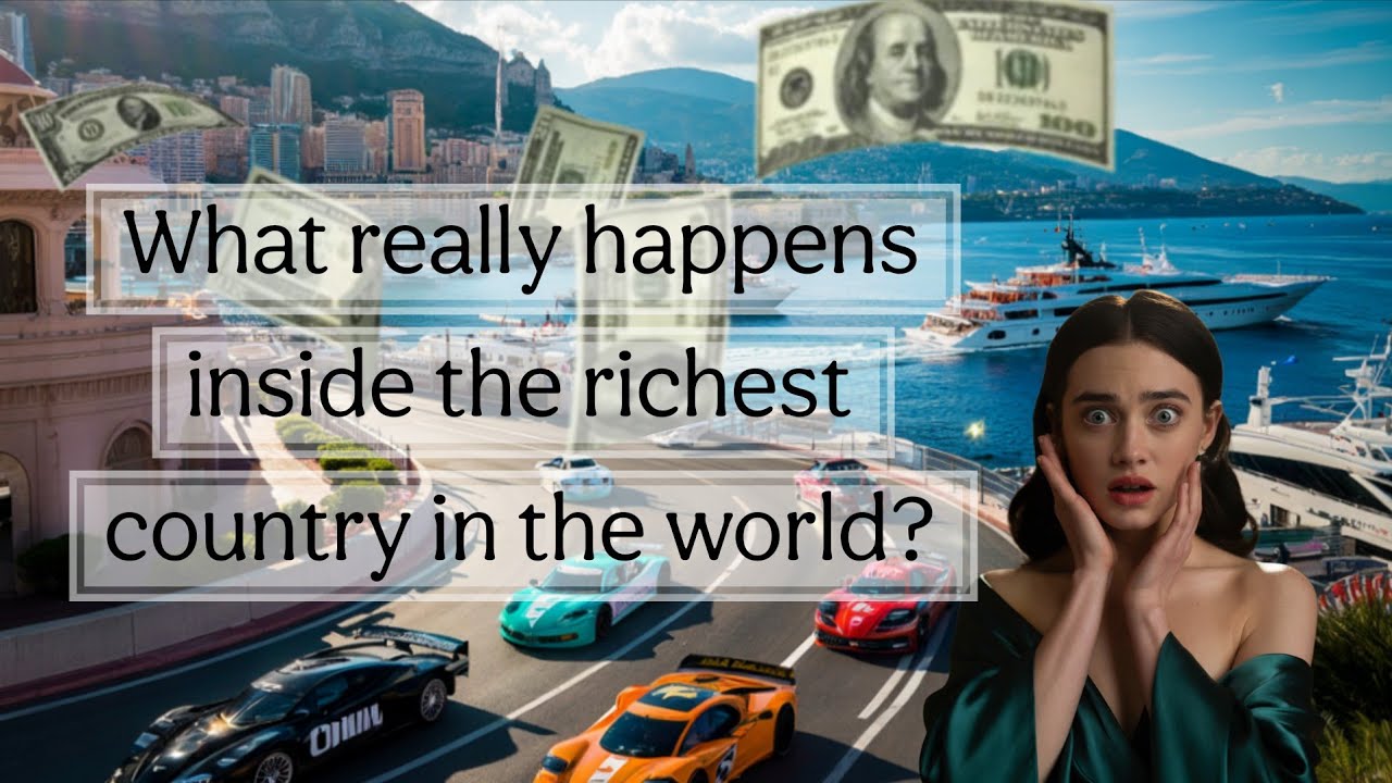 Monaco - the world's richest tiny country 🇲🇨 💵💶 #Monaco