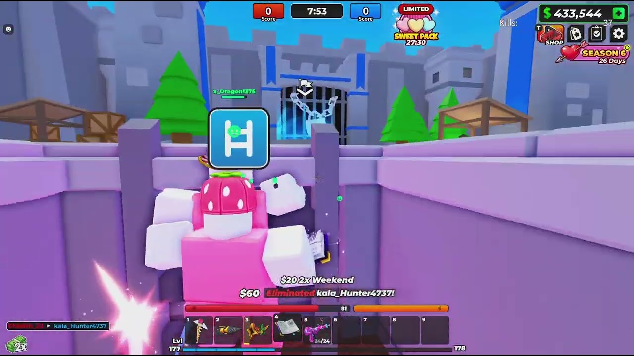 Valentines Update,Short domination,Flag wars (Ps5)