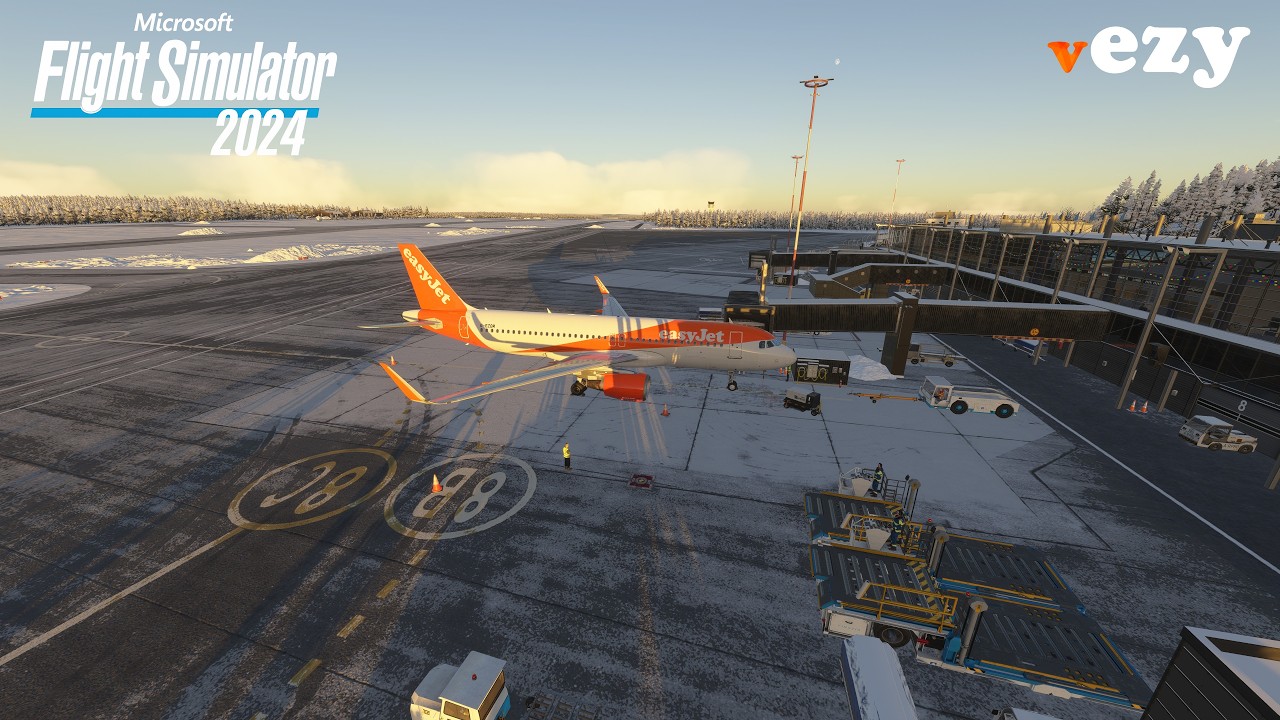 [FR] Easyjet virtuel ( Edinburgh-Rovaniemi ) EGPH-EFRO [ FENIX A320 ] MSFS 2024