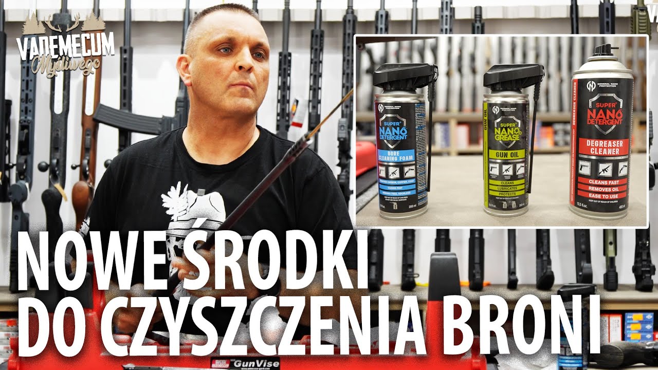 Test środków do czyszczenia broni GENERAL NANO PROTECTION