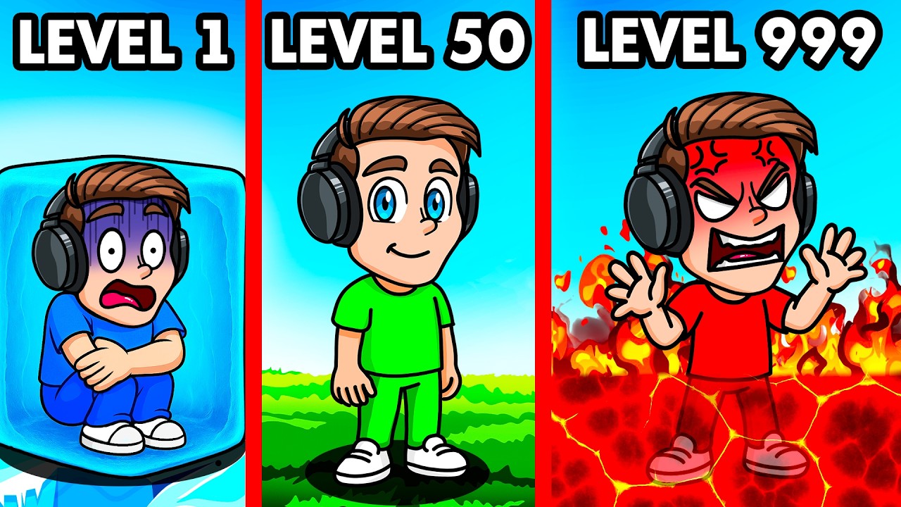 LEVEL 1 vs  LEVEL 999 HEAT (Roblox)