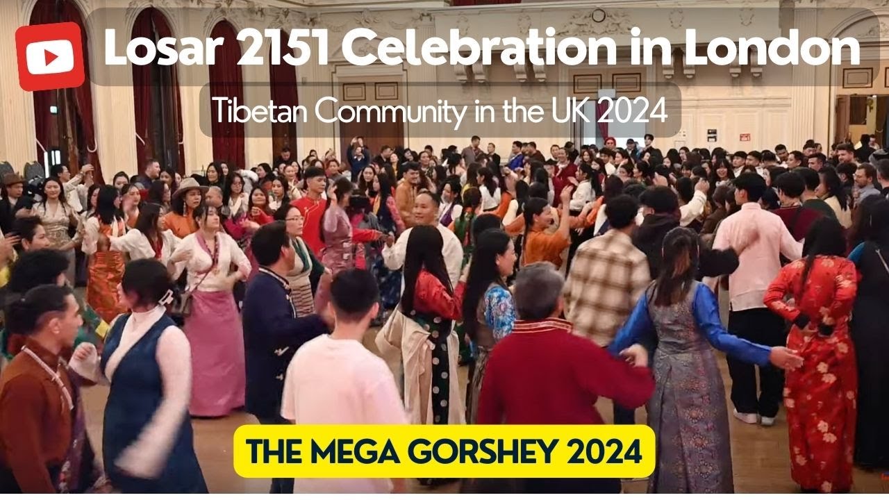 2024 Royal Tibetan New Year London | དབྱིན་ཡུལ་དུ་བོད་ཀྱི་ལོ་སར། #londonney #inspiration #gorshey