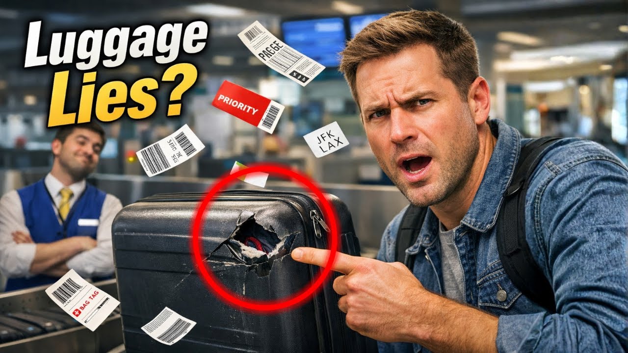 12 NEW Tips for Checking Luggage in 2026(Airlines Won't Warn You!), #travelsmart