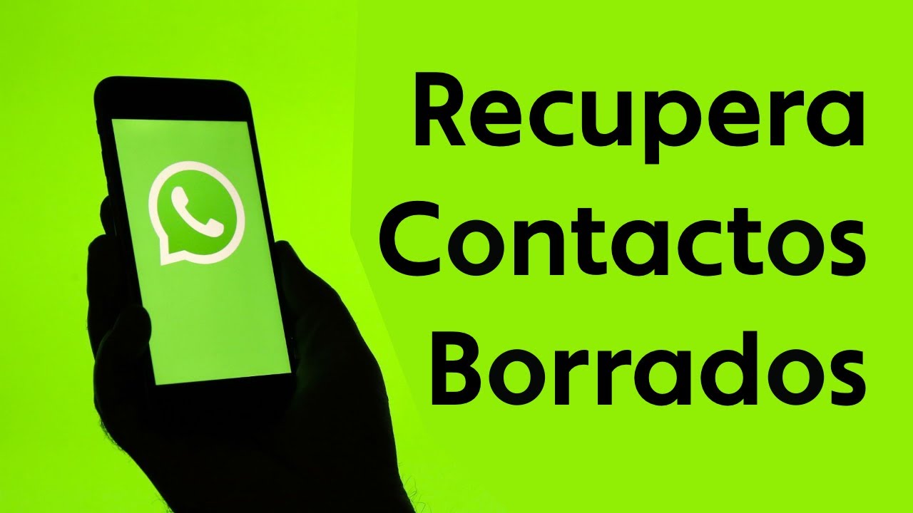 Recupera contactos borrados de tu celular aunque hayan pasado años