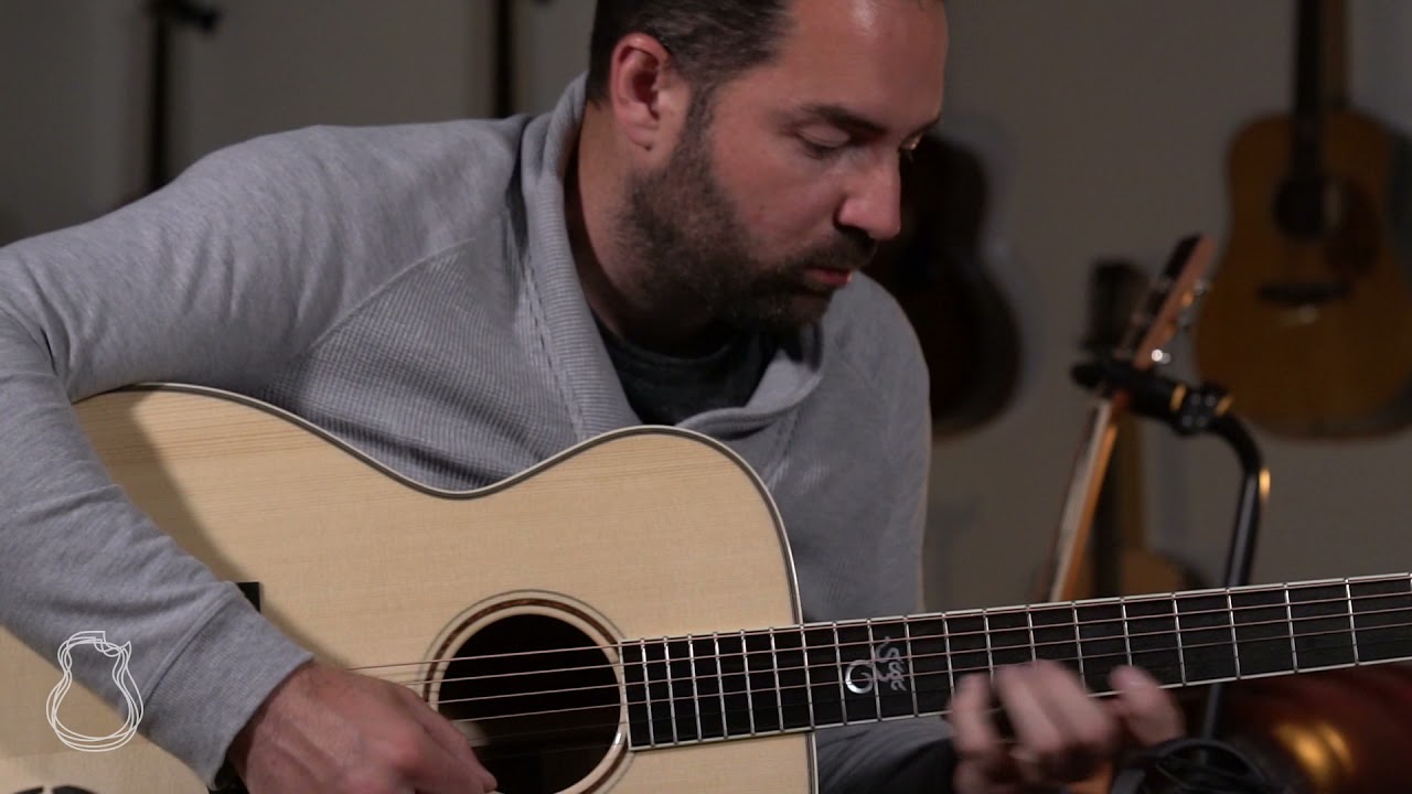 Santa Cruz OM, Quilted Sapele & Carpathian Spruce demo
