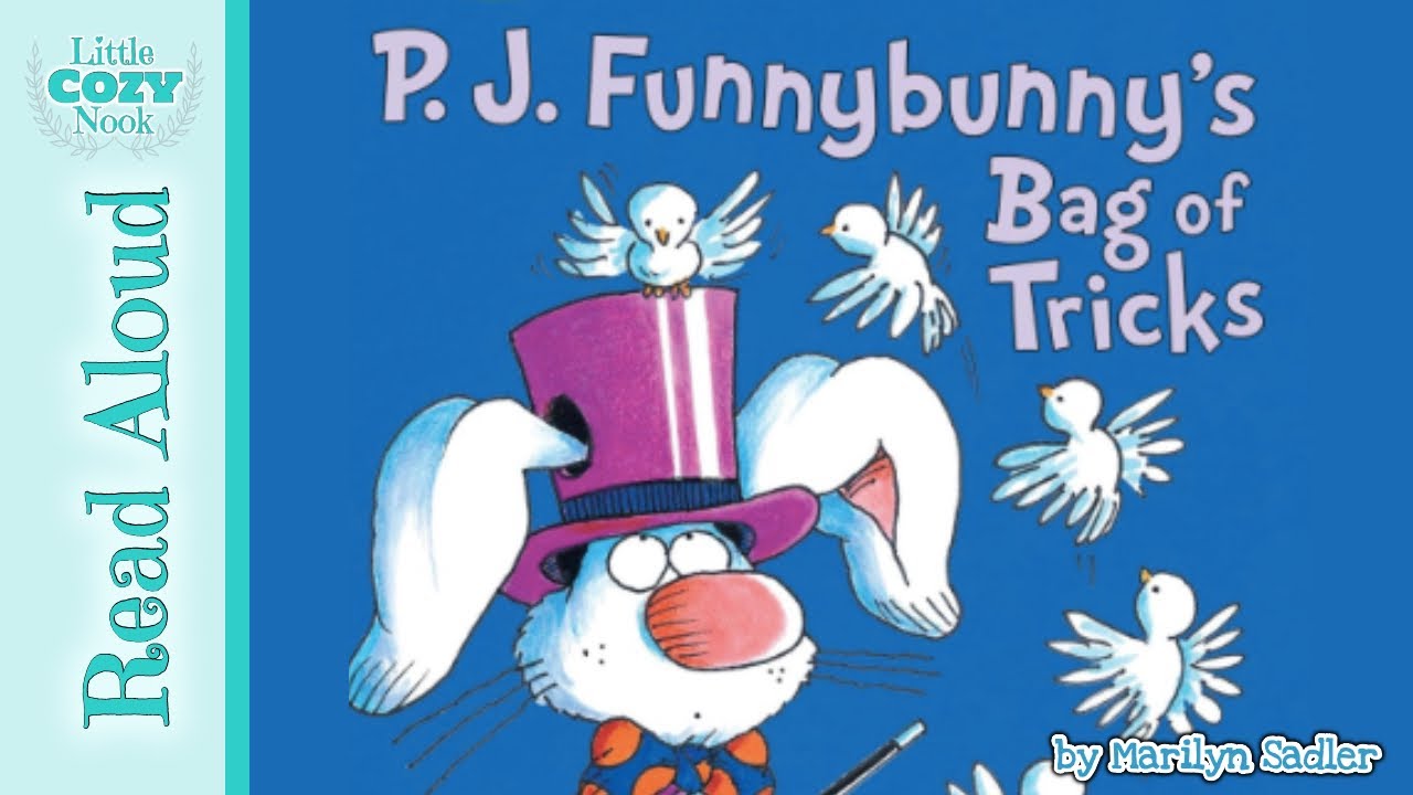 PJ Funnybunny's Bag of Tricks | READ ALOUD book for kids 🐰💫