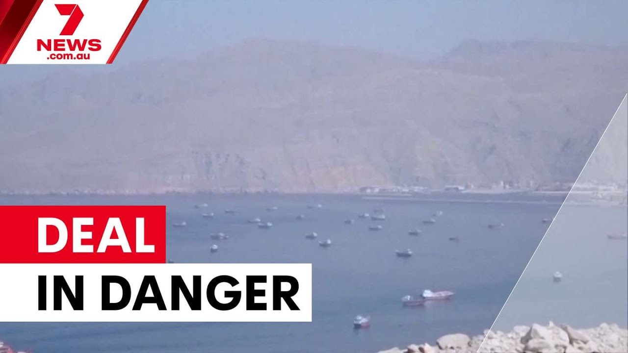 Мирное соглашение между США и Ираном на грани срыва | 7NEWS