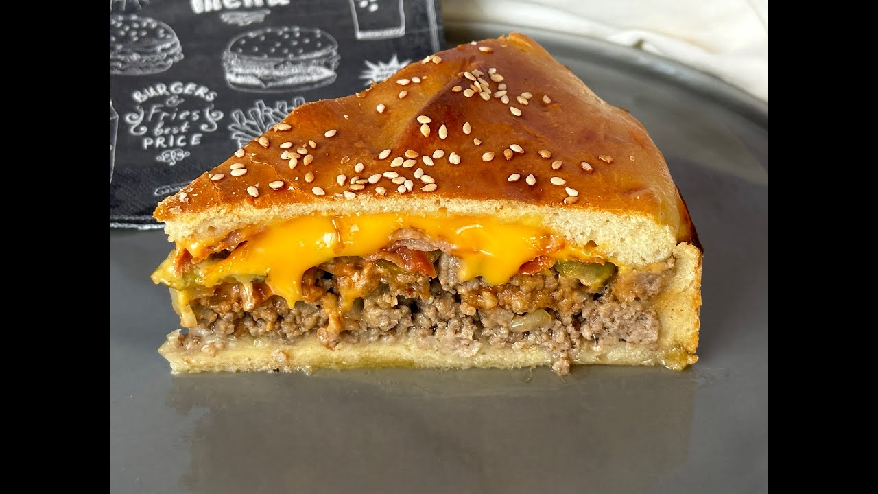 🍔🍔 XXL Cheeseburger 🍔🍔 Ofenburger/Hamburger - Thermomix® TM31® / TM5® / TM6®