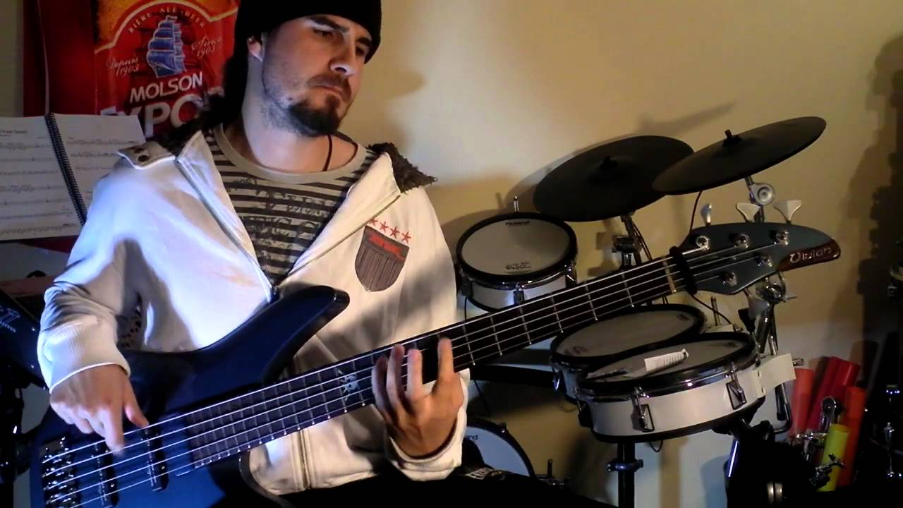 Papa Roach Blood Brothers Bass Cover by Marek Bero