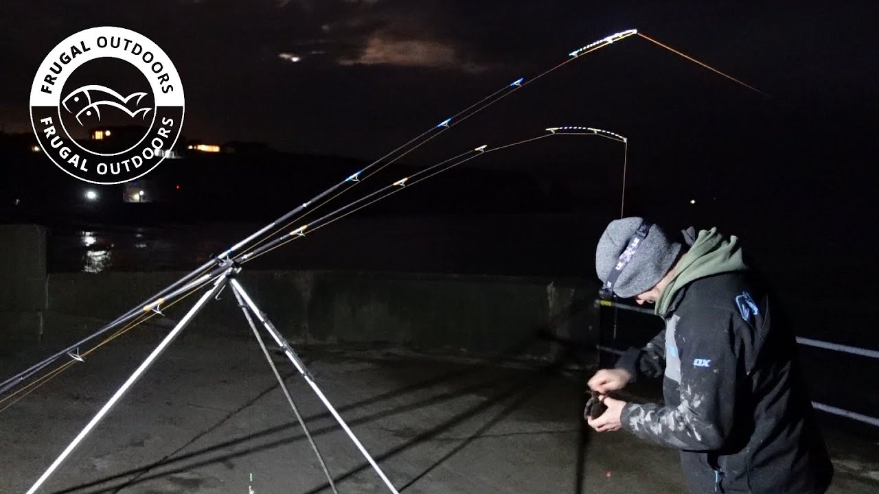 Having a go at my local mark, Freshwater Bay uk sea fishing isle of wight
