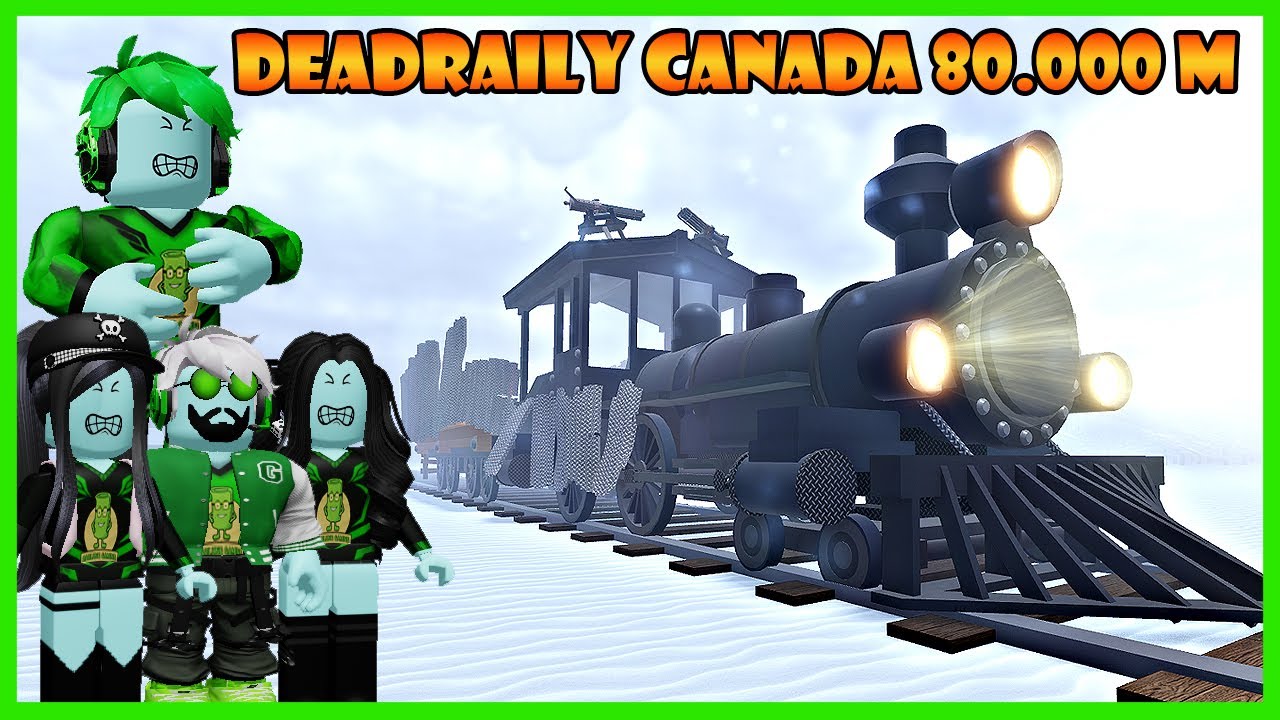 Dead Rails Tapi Menuju Canada Dengan Cuaca Extreme Bersalju - Roblox DeadlyRail To Canada