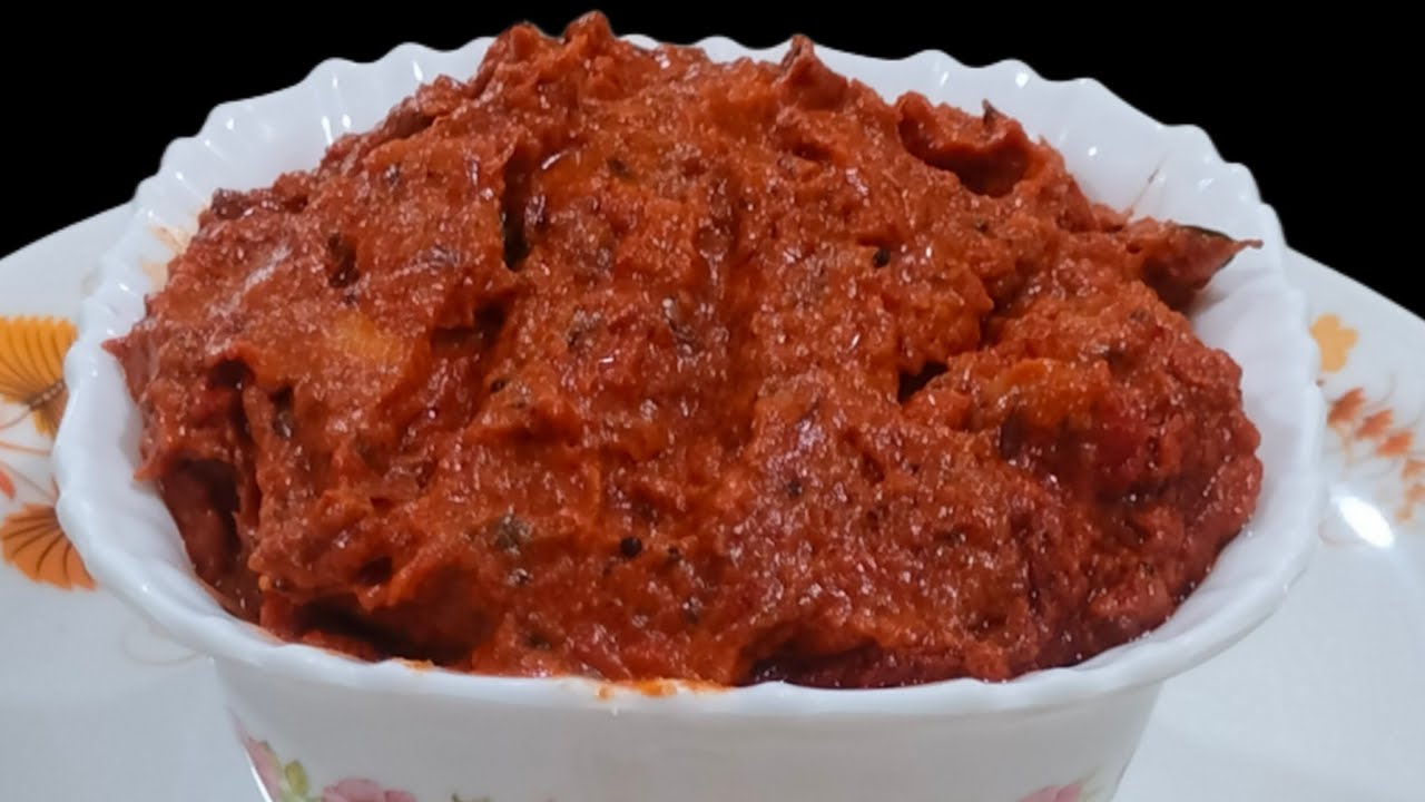 ಕೇವಲಾ ಟೊಮೆಟೊ ಸಾಕ್ಕು ಅನ್ನ ಹಾಗೂ ಚಪಾತಿಗೇ ಸೂಪರ್ ಕಾಂಬಿನೇಷನ್ ಈ ಚಟ್ನಿ ಪ್ಲೇಟ್ ಪೂರ್ತಿ ಖಾಲಿ/Tomato Chutney 