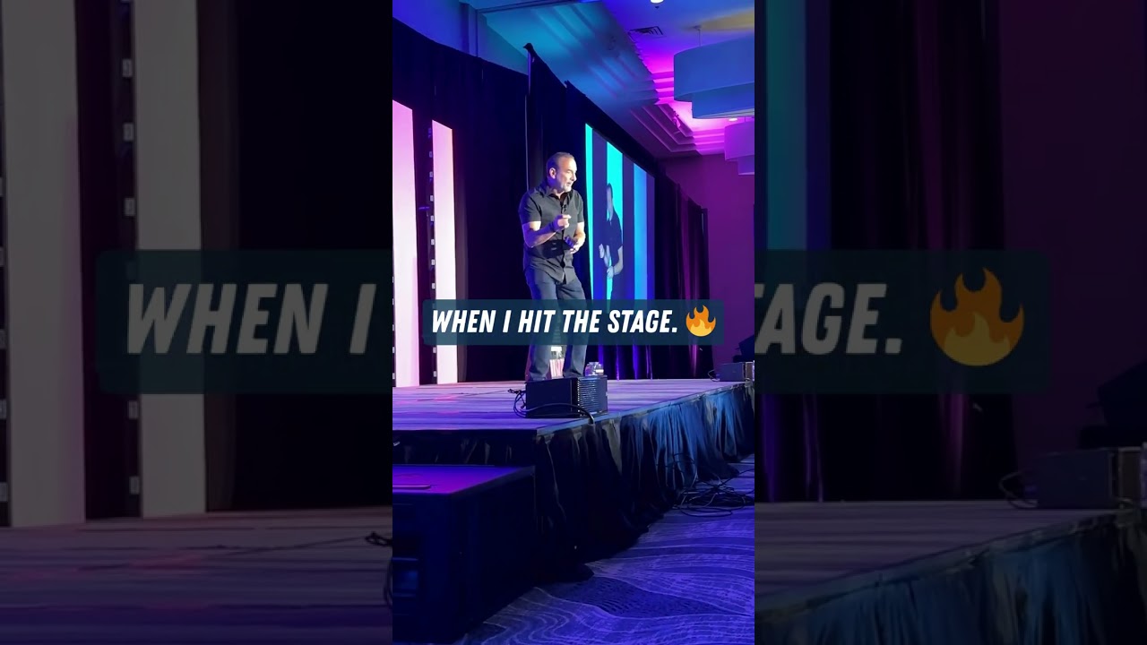POV: Me before my keynote 🎤