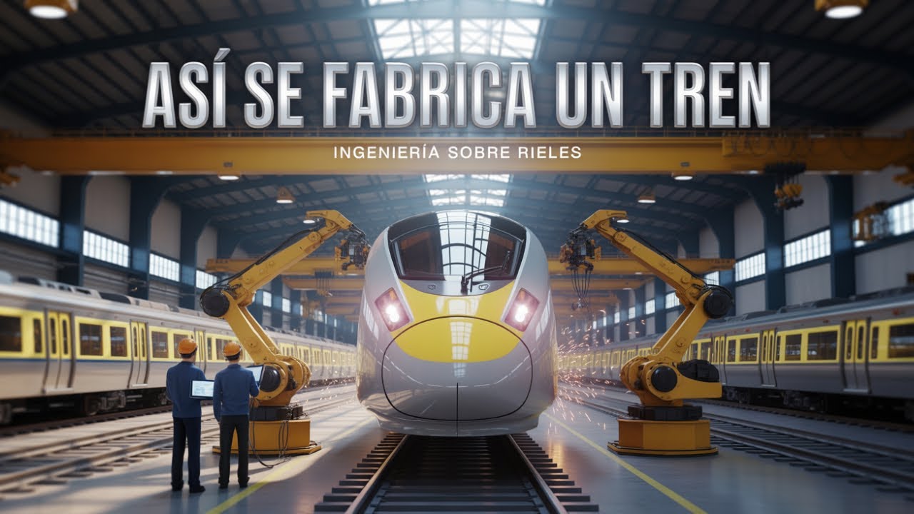 &iexcl;&iquest; Asi se Fabrica un tren desde cero?!