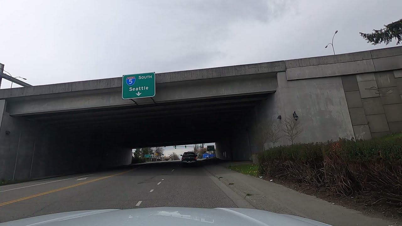 Driving from Everett to Snohomish, Washington