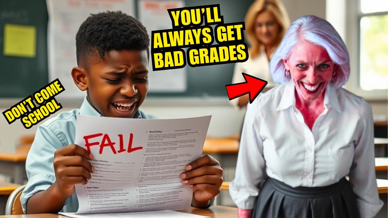 Racist Teacher Bullies Black Boy In Class, Unaware He's the Son of the Principal