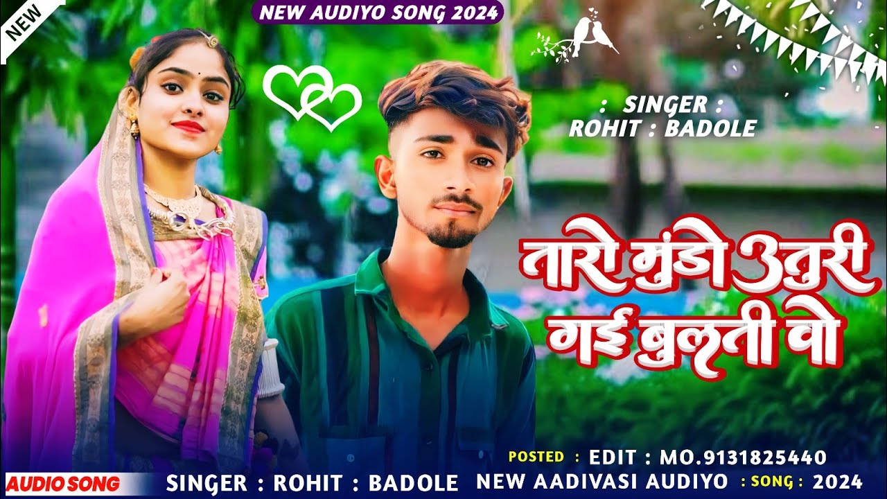 तारो मुंडो उतरी गई बोलती वो #Singer Rohit Badole वसुनिया# रिकॉर्डिंग स्टूडियो# मुकेश सेनानी #Rajpur