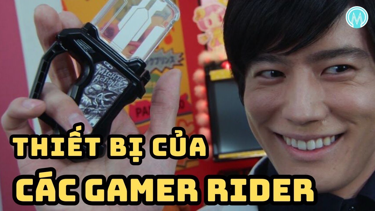 Hồ Sơ Rider | Vật phẩm, Thiết bị và Vũ khí trong Kamen Rider Ex-Aid |
