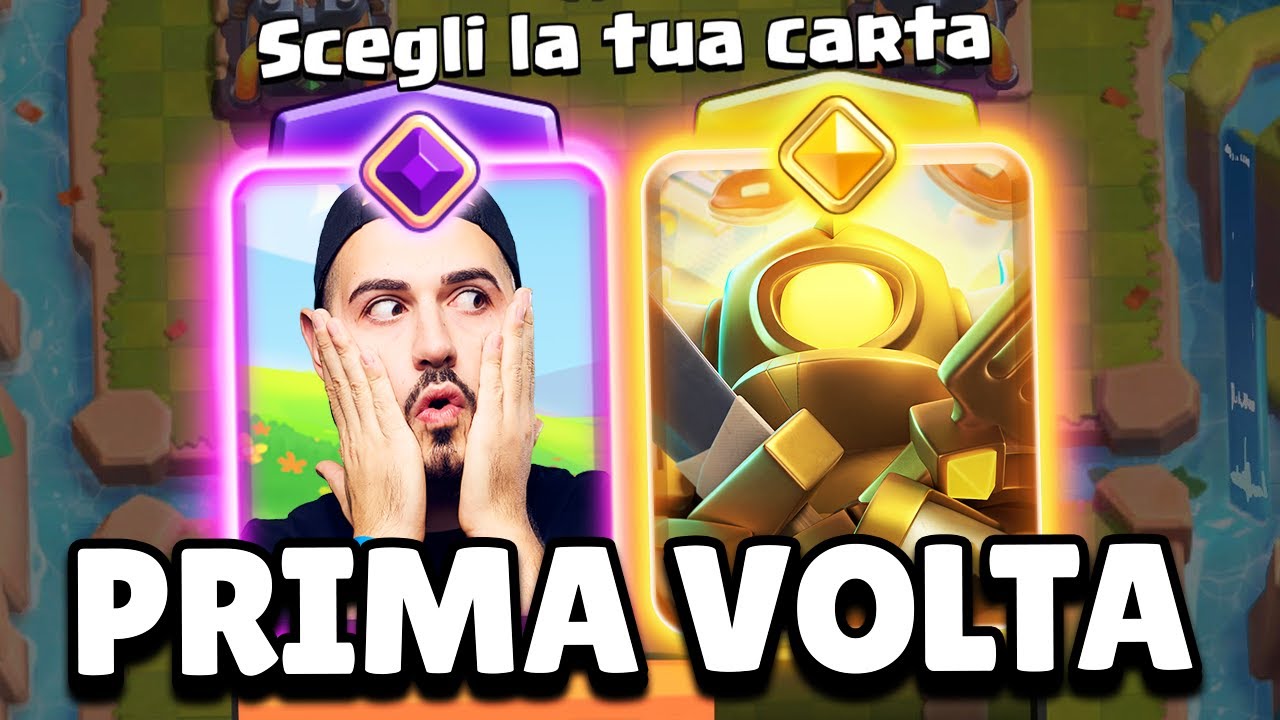 PRIMISSIMA VOLTA con MINI PEKKA EROE su CLASH ROYALE! 🥞