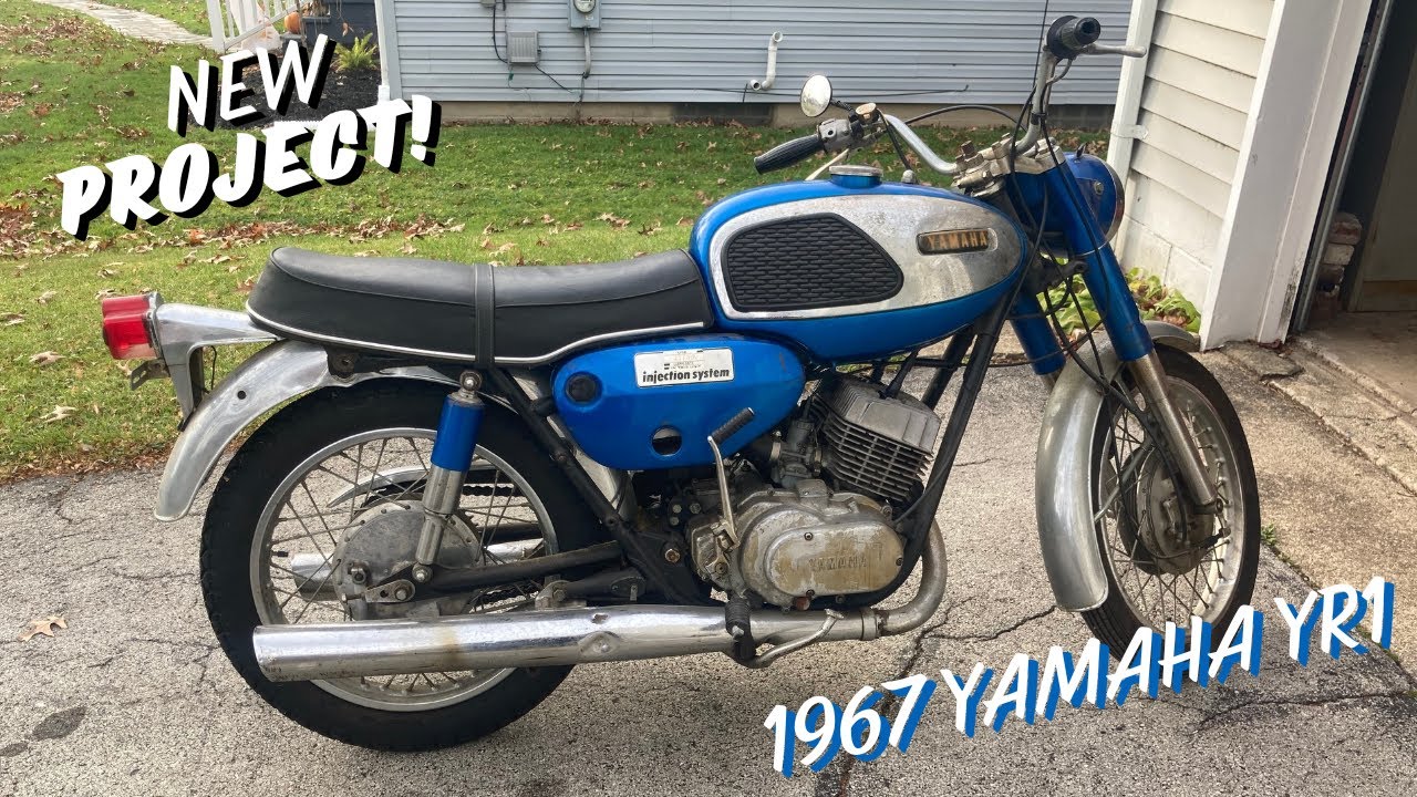 Buying a 58 Year Old 2 Stroke Street Bike | Yamaha YR1 | My First Project Bike