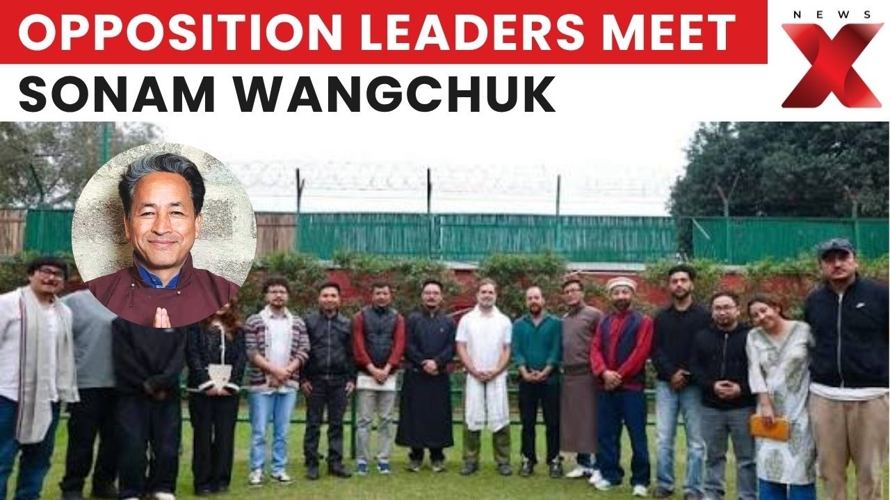Opposition MPs Meet Sonam Wangchuk At Medanta | Will Hunger Strike End After Govt Talks? | NEET ROW