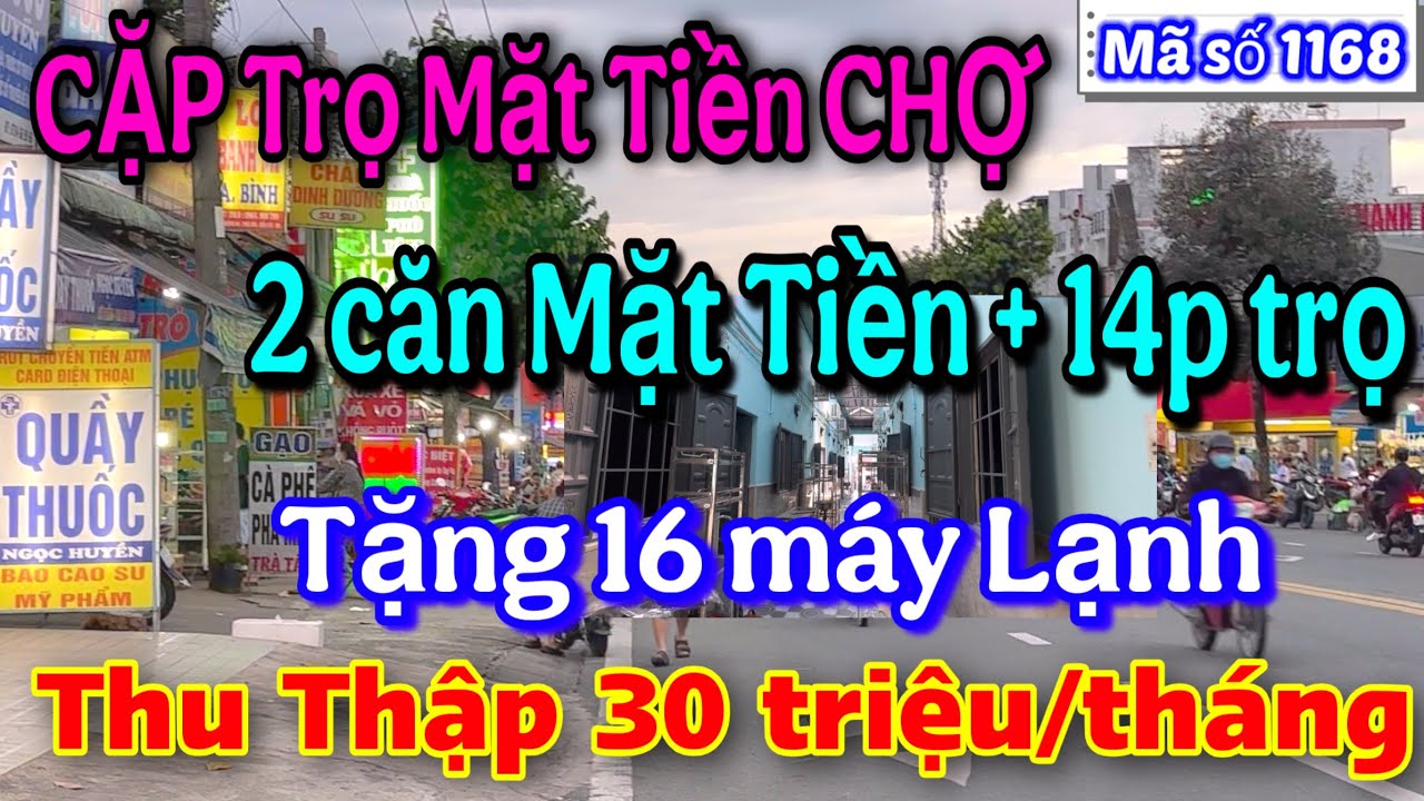 TÌM ĐÂU RA - CẶP NHÀ TRỌ KINH DOANH THU NHẬP CỰC CAO - VỊ TRÍ QUÁ ĐẸP Ở BÌNH DƯƠNG