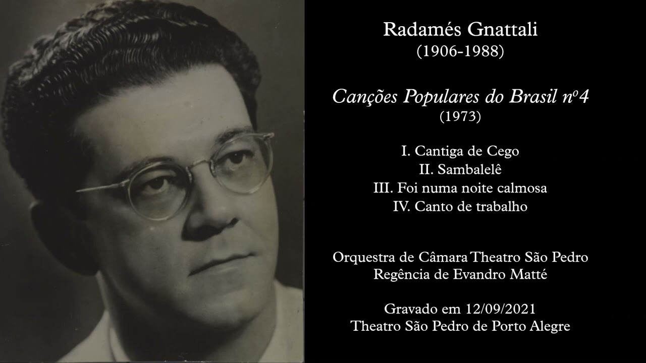 Concertos Sinos 2 | Temporada 2025 | Obras de Murillo Santos e Radamés Gnattali