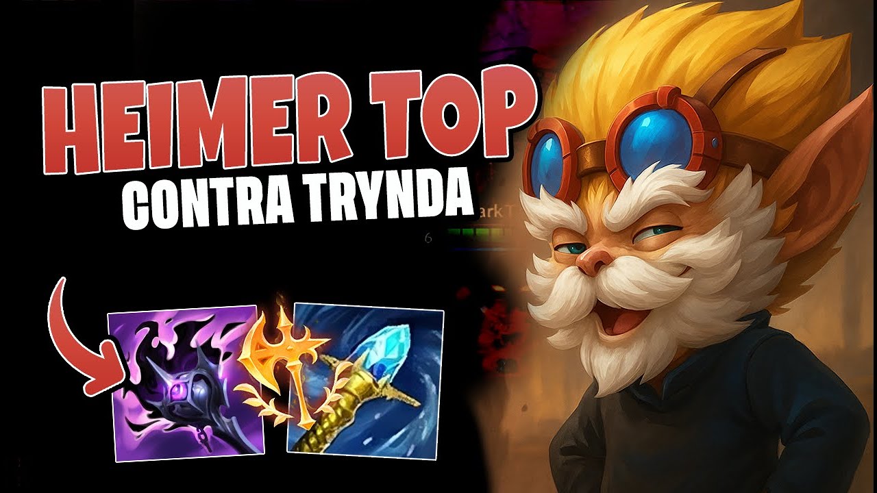 COMO JOGAR DE HEIMERDINGER CONTRA TRYNDAMERE TOP | DarkTany