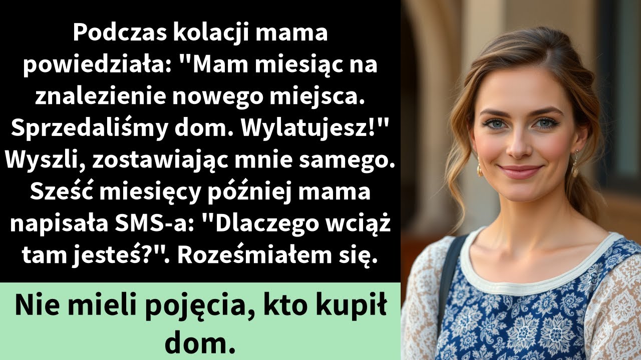 Podczas kolacji mama powiedziała: 