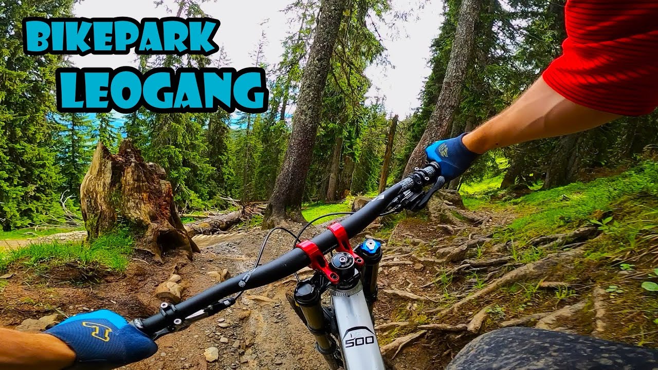 Bikepark Leogang - Hangman I & Flow Link - a rainy day