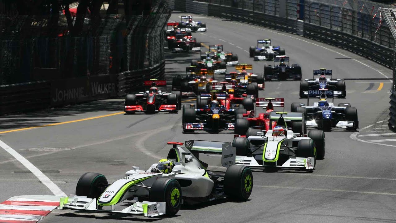 Salida y rueda de prensa Gran Premio de Mónaco 2009 F1.