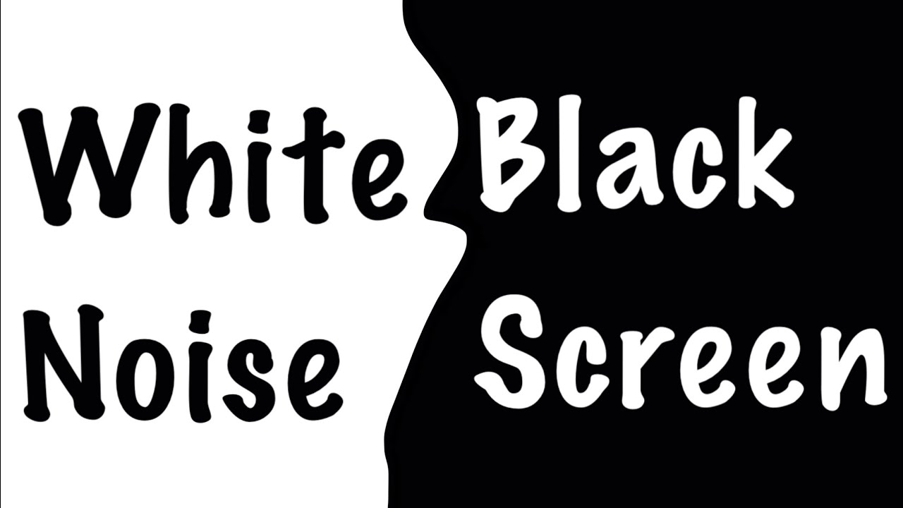 White Noise Black Screen for Sleeping Relaxation & Surge Study Wave
