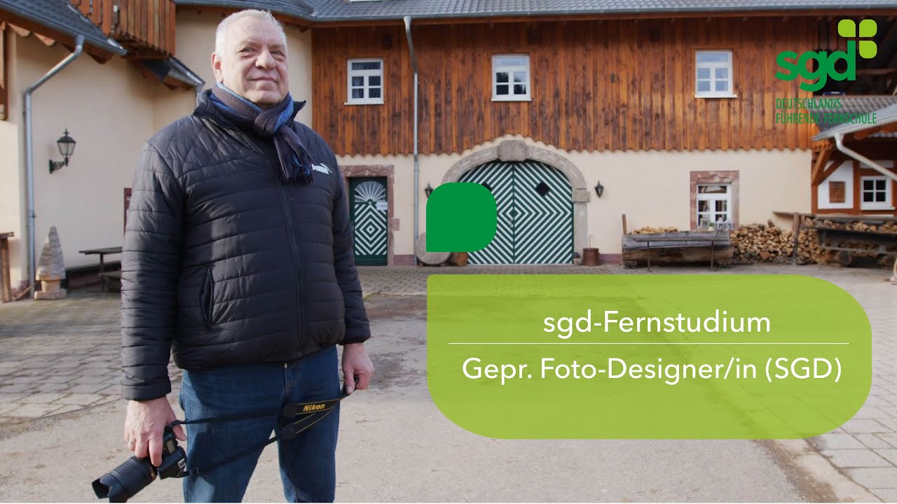 Gepr. Foto-Designer/in bei der sgd | Erich berichtet