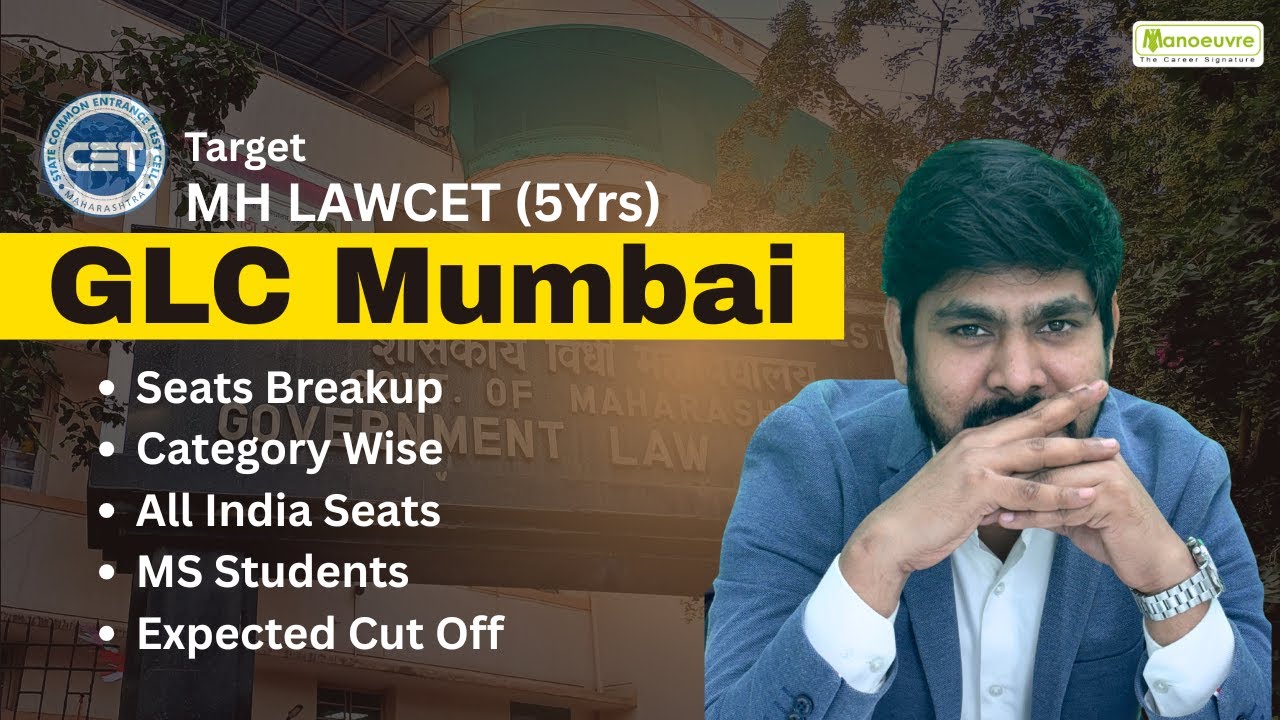 Target GLC Mumbai Through MH LAWCET (5Yrs) | MS Seats | Fees | All India Seats | Expected Cut Off