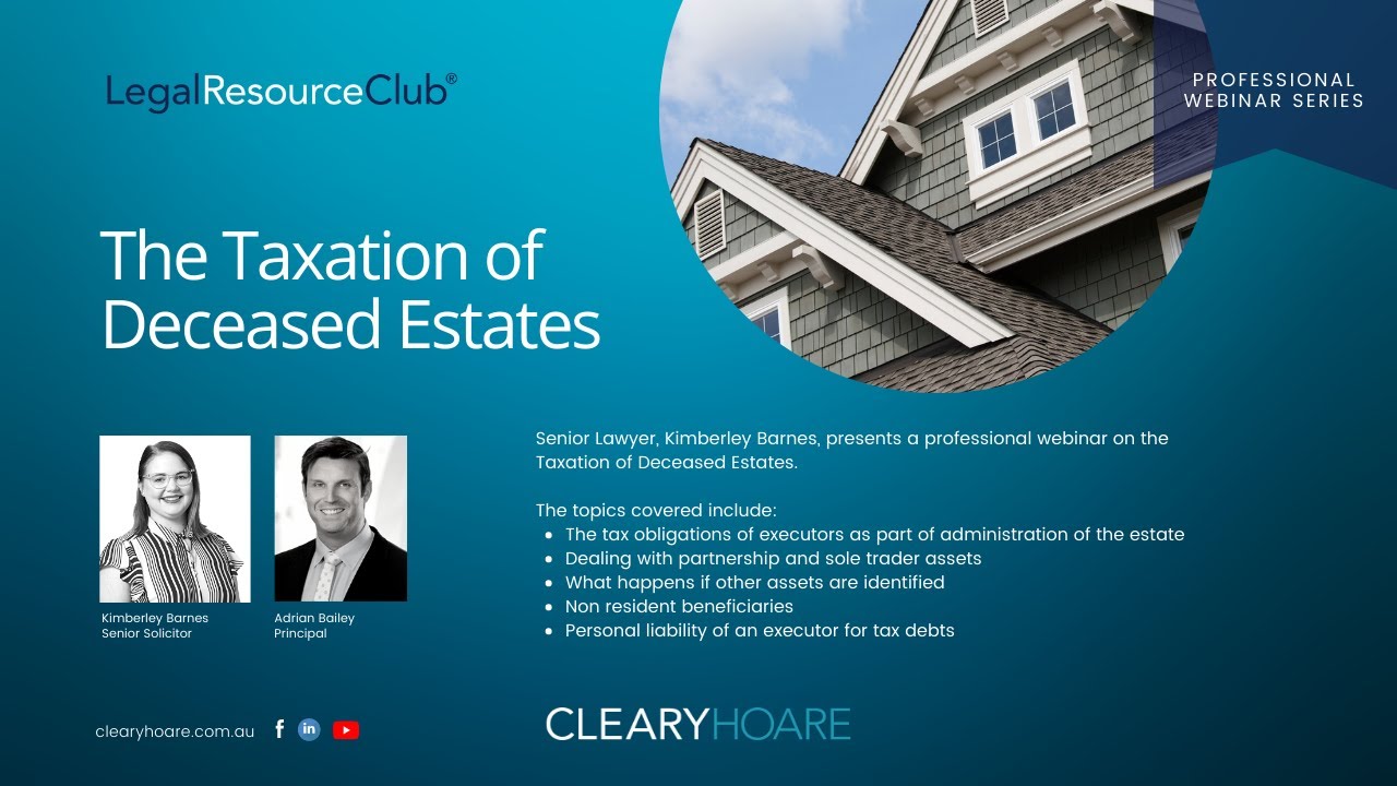 Taxation of Deceased Estates