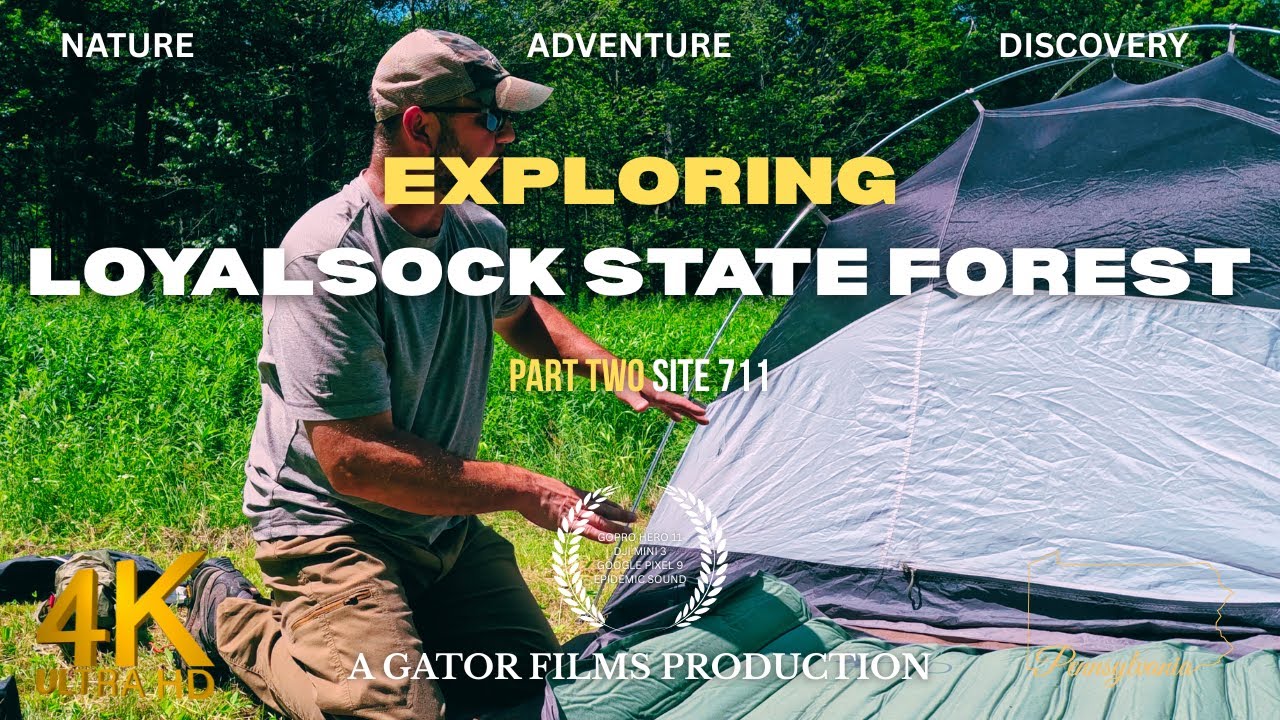 This is Camping at the Next Level - Site 711