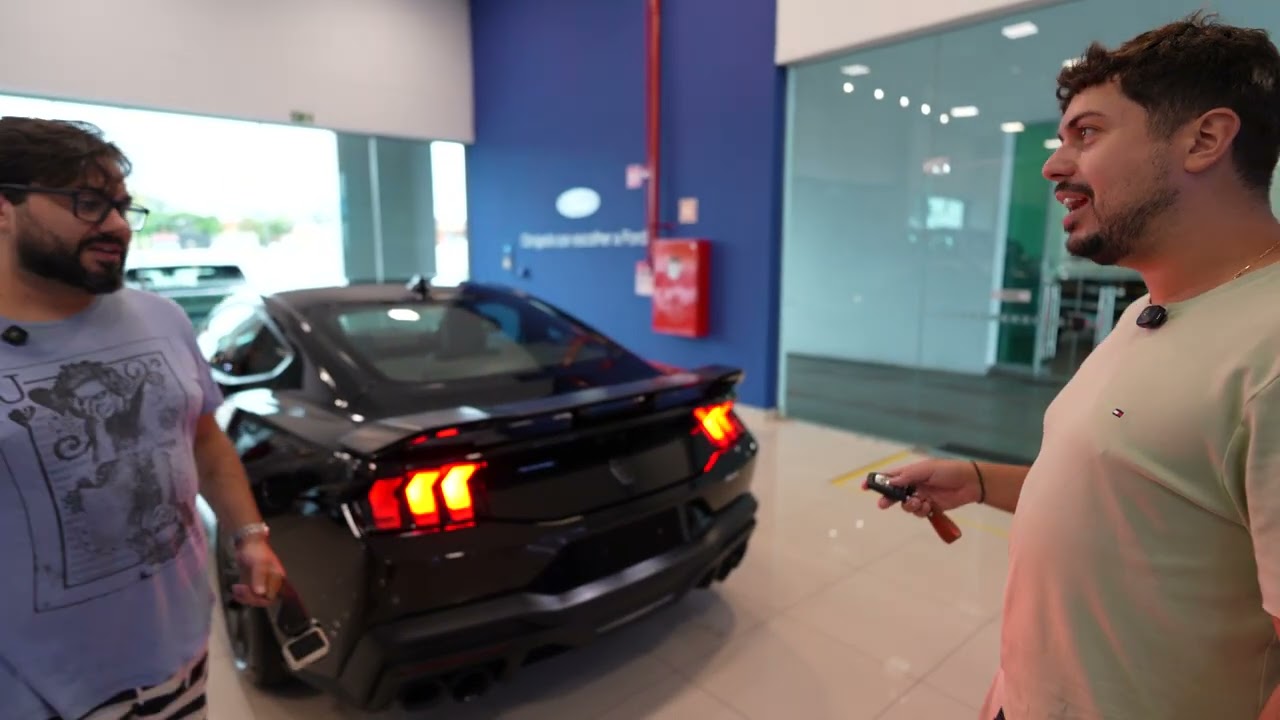COMPREI UM MUSTANG V8 0KM