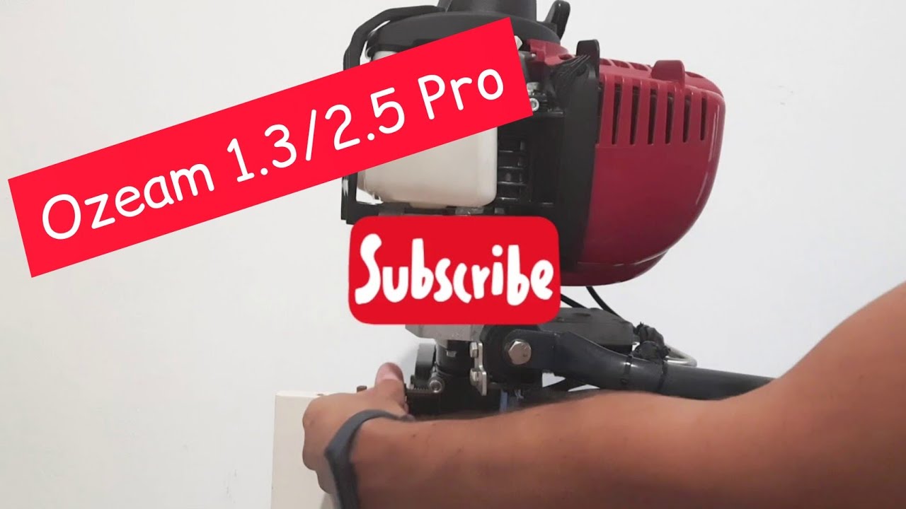 Motore Ozeam 1.3/2.5 hp 4 tempi Pro Funzionamento e prima uscita in mare
