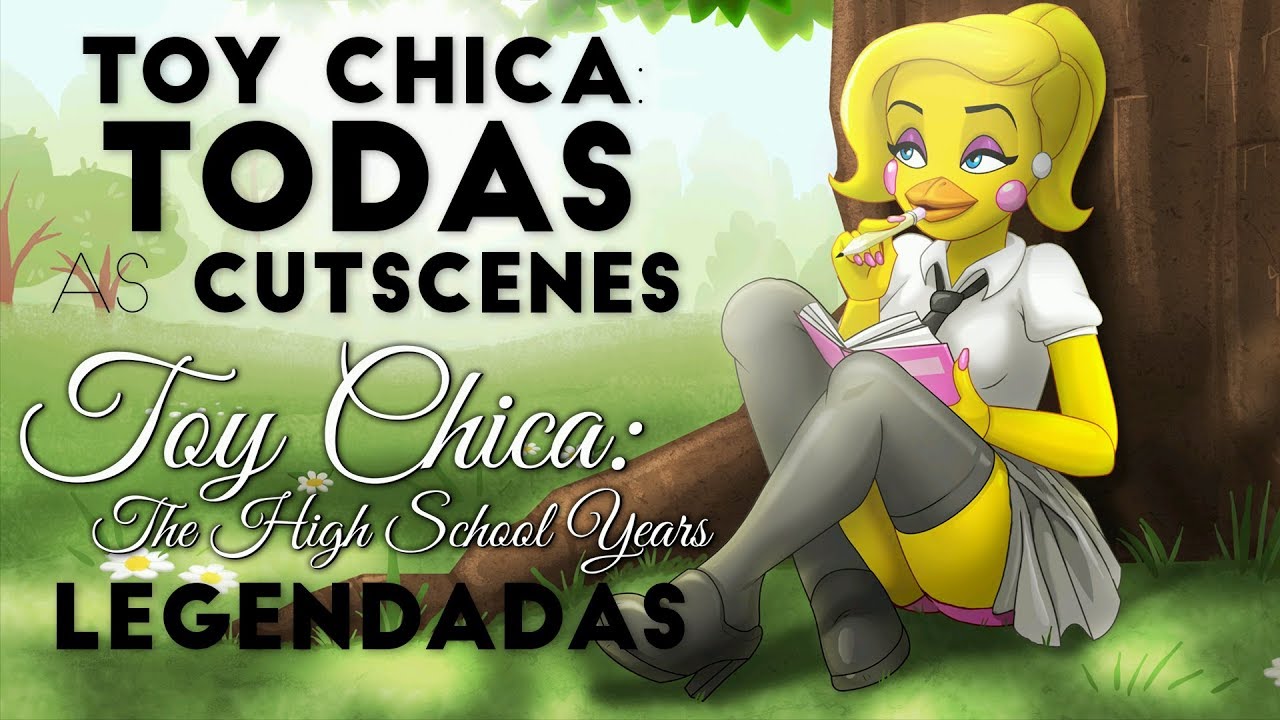 TODAS as CUTSCENES da Toy Chica (ULTIMATE CUSTOM NIGHT Yandere Anime) LEGENDADAS