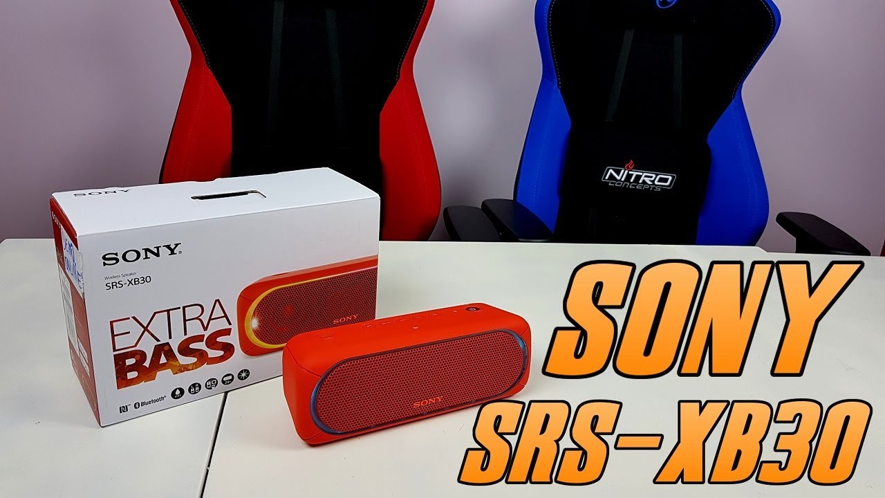 Sony SRS-XB30 - test, recenzja, review mniejszego brata Sony SRS-XB40