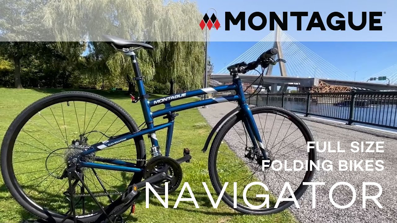 Montague Navigator - Full Size Folding Bike For Commuting