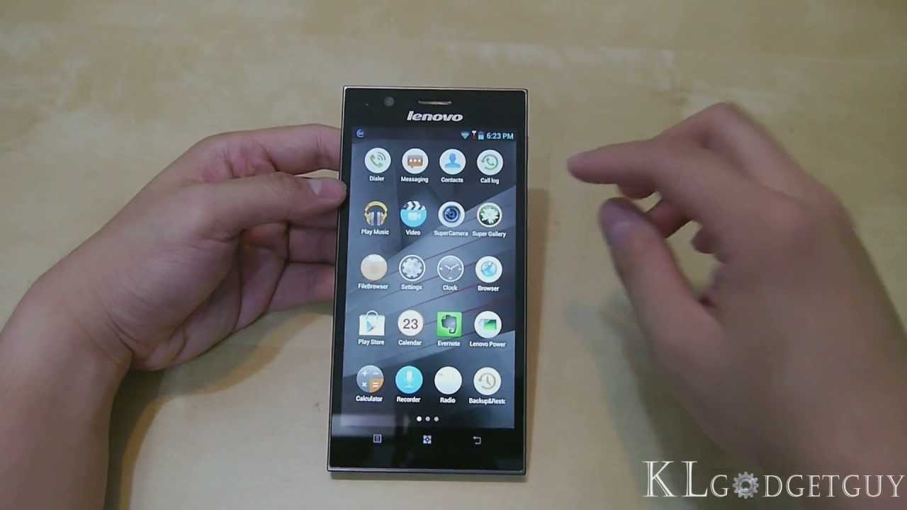 Lenovo K900 Unboxing