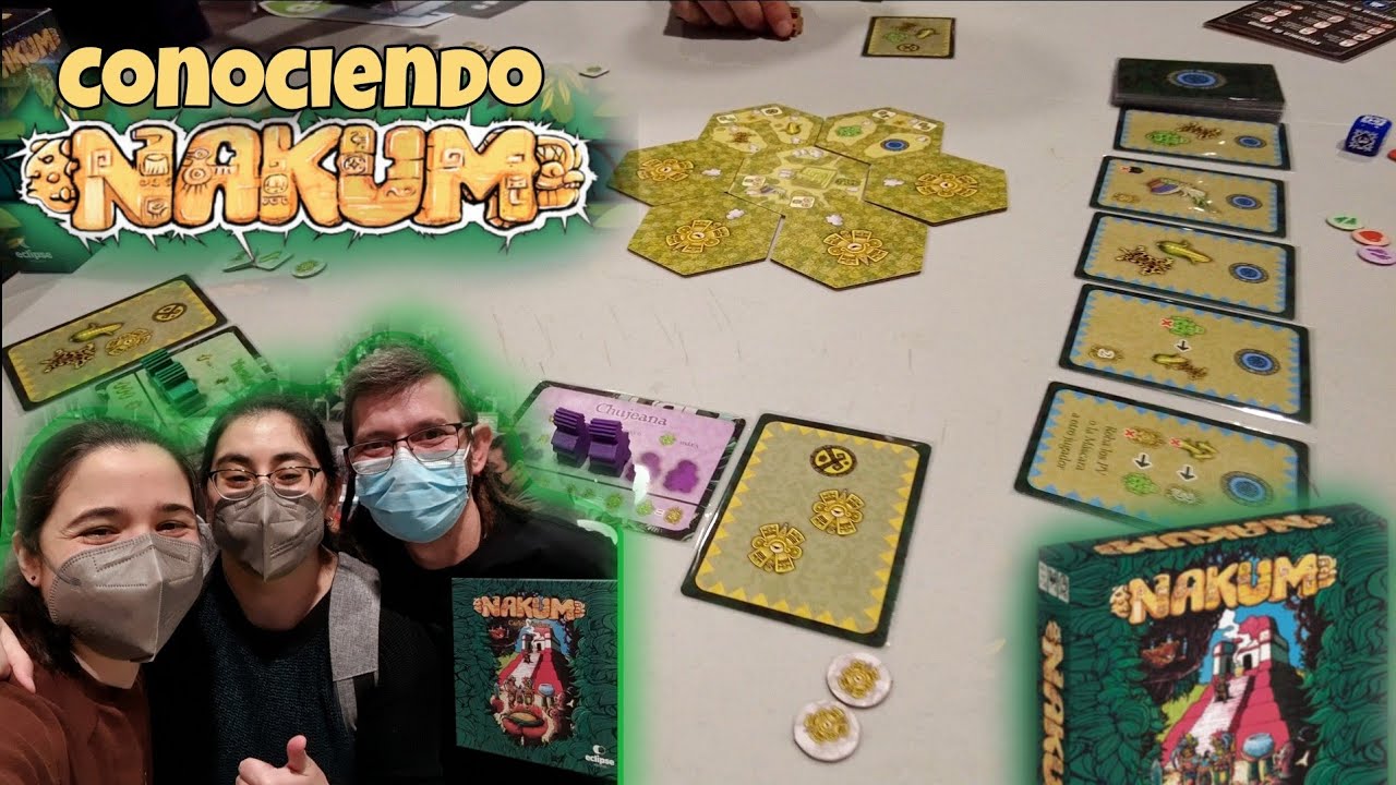 Nakum: Conociendo el juego de mesa en Interocio 2022 👥