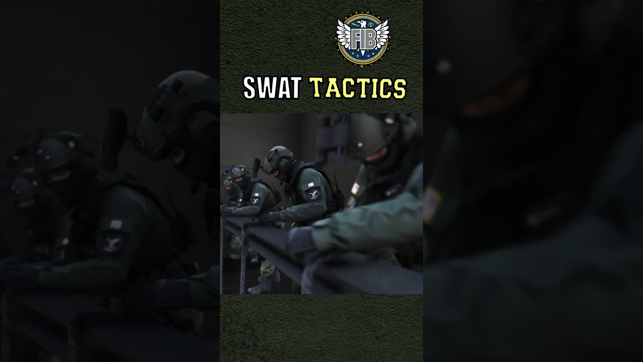 Tactical SWAT Actions - #shorts #gta5 #gtaonline #gaming #gtarp #gta #police #roleplay #gaming #gta
