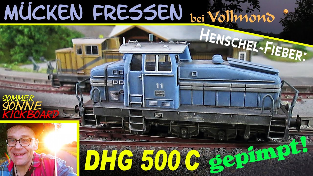 M&auml;rklin Trix DHG 500C supern + altern | Vollmond, Sommer, Board #kunstmichiworld 026