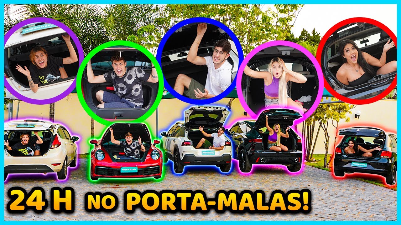 ÚLTIMO A SAIR DO PORTA-MALAS DO CARRO GANHA 5000R$!! [ REZENDE EVIL ]