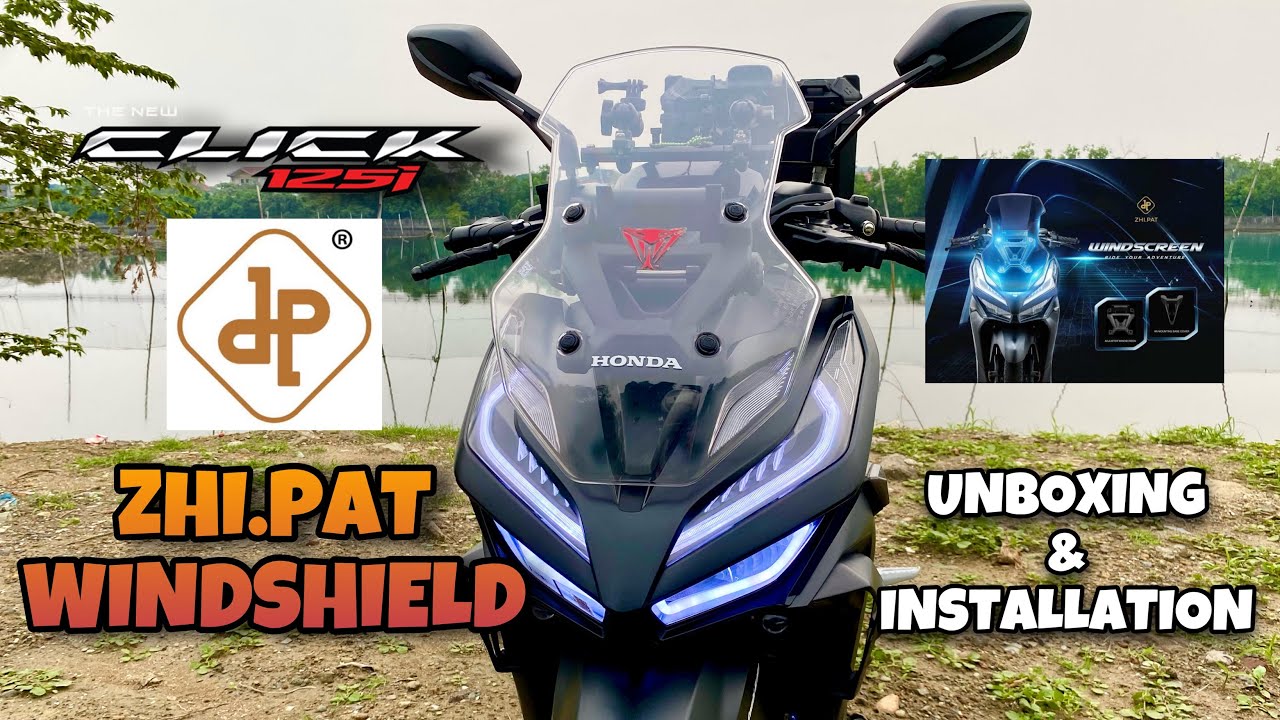 Honda Click Zhi.Pat Windshield | ADV Look | RARA PH
