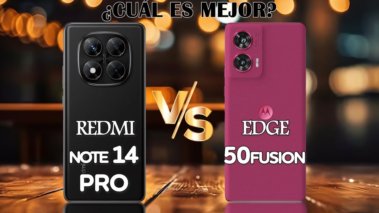 Redmi Note 14 Pro Vs Motorola Edge 50 Fusion