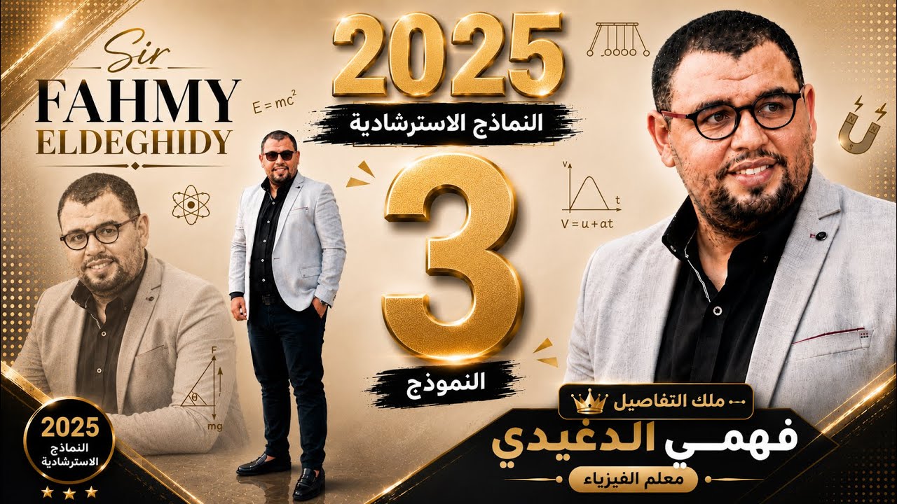 حل النموذج الاسترشادى الثالث 2025